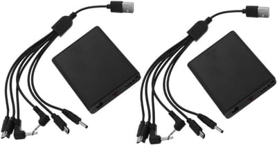 Noodstroom Batterij - Externe Batterij Box - Veilige Opslag - Eenvoudige Batterijwissel - 31.5 cm Lengte - Zwart