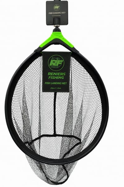 Reniers Fishing Commercial Rubber Landing Net – Rubber Schepnet voor Commercials, Vijvers en Kanalen - Maat : 50 x 40cm