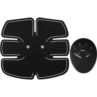 Ems Buikspierstimulator Heup Trainer Buikspieroefening Lichaams Afslankende Massager Stickers Spierstimulator voor Gewichtsverlies