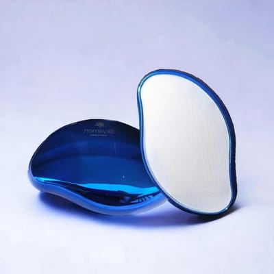 Kristallen Haarverwijderaar - Ontharingssteen - Gladde Huid - Herbruikbaar tot 3 jaar - 80 gram - Donkerblauw