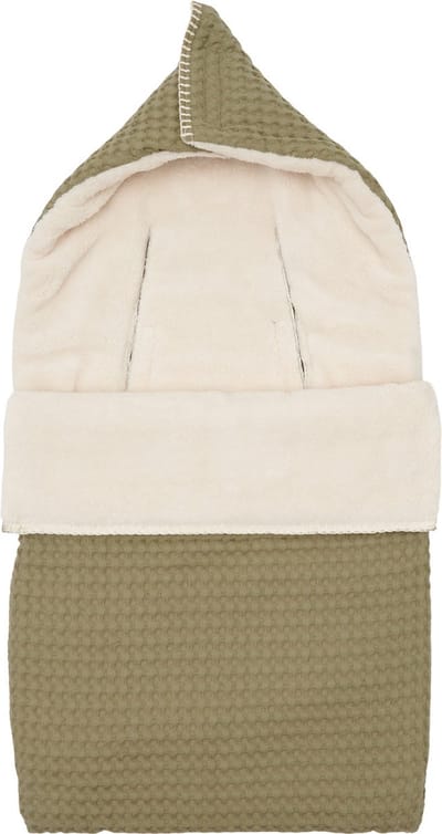 Koeka Wafel Oslo Voetenzak Autostoel - Teddy - Moss