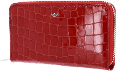 Golden Head Leren portemonnee Cayenne RFID Protect RV-Damenbörse 2804 Kirsche rood