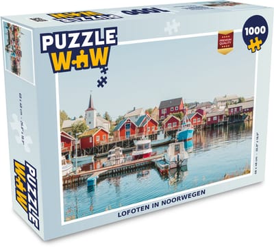 Puzzel Lofoten in Noorwegen - Legpuzzel - Puzzel 1000 stukjes volwassenen