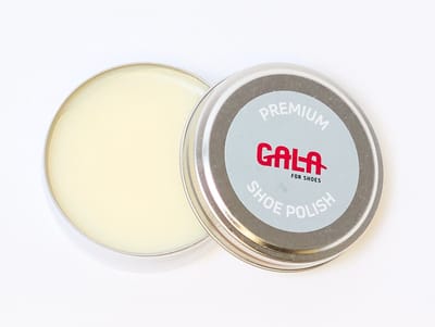 GALA Premium Shoe Polish 50 ml (schoenpoets voor glad leer) - Kleurloos