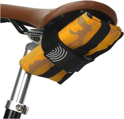 Fietstas - Gereedschapstas Zadel - Onderhoud Fiets - Opbergvak Portemonnee - Niet gespecificeerd - Geel Camouflage