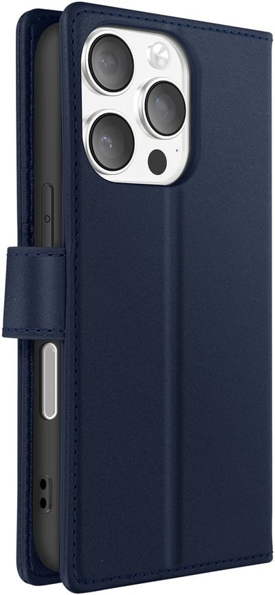 Mayaxess, Hoesje Geschikt voor Apple iPhone 16 Pro Afneembare Shell, Nachtblauw