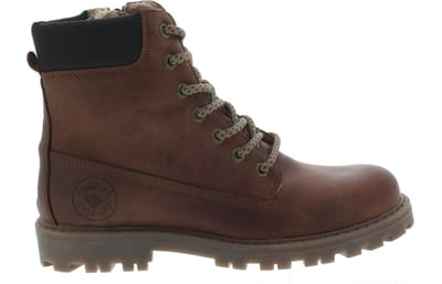 Develab Jongens Veterboots - 41073 - Cognac - Maat 30