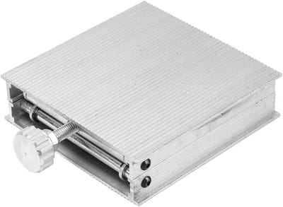 Verstelbaar Laboratorium Liftplatform van Aluminium - Universele Niveau Beugel, 3.5 inch Lab Jack, Scissors Lifter voor Precisiewerk en Experimenten