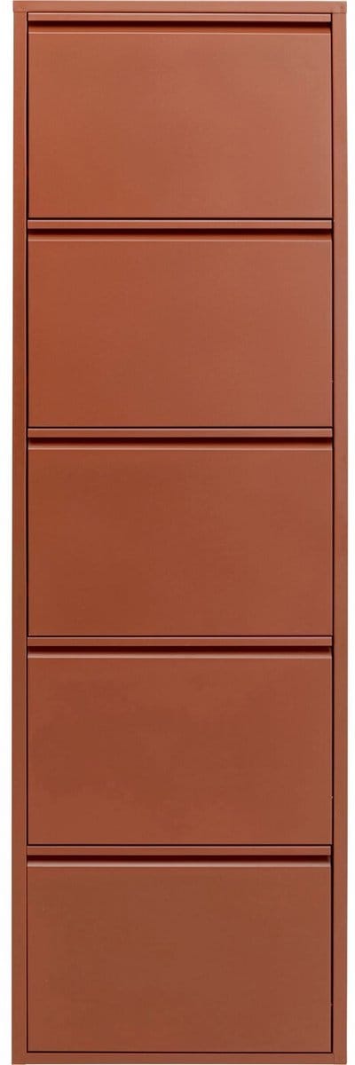 Schoenenkast Caruso bruin 5 laden Kare Design