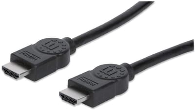 HDMI-Kabel Manhattan High Speed A - A St/St 1.00m geschirm