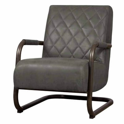 Tower Living Fauteuil Civo Bull Antraciet