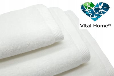 VITALHOME Hotel Handhoek 30x50 cm Katoenpoeder 500g Tarwe