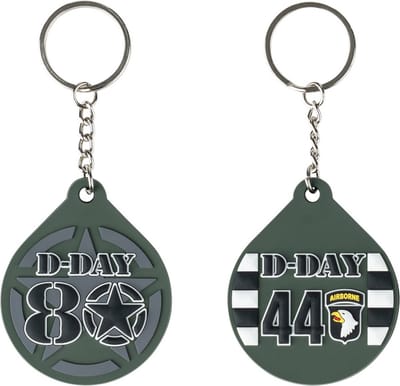 Fostex Sleutelhanger 3D PVC D-Day 80 Allied Star