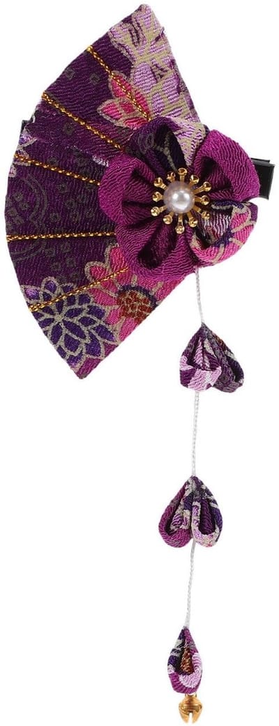 Dailygoods- Haarspeld Japanse Bloem - Retro Hoofdtooi - Haarsieraad Dames - Lichtgewicht Haarclip - Duurzaam Ontwerp - Elegant en Comfortabel
