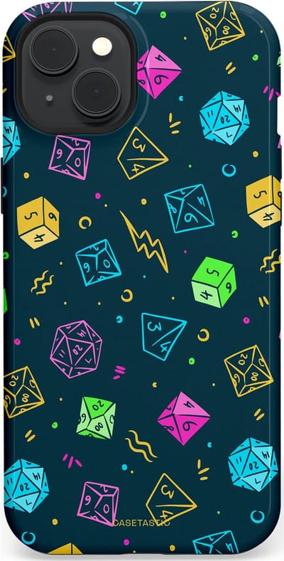 Casetastic Hoesje Geschikt voor Apple iPhone 15 Plus Magsafe - Stijlvolle Beschermende Duo-layer Case - Avontuursteen