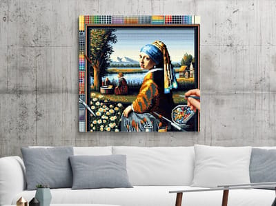 Kunstprint | Wanddecoratie | Dibond | 80 × 80 cm
