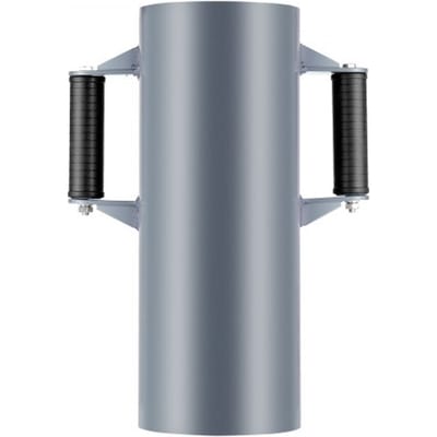 VEVOR Paalrammer, handbediende paalrammer met 2 handgrepen, paalrammer voor houten hekken, paalrammer voor T-palen met een binnendiameter tot 15,5 cm, ideaal voor boerderij, tuin, erf, 430 x 308 x 165,5 mm