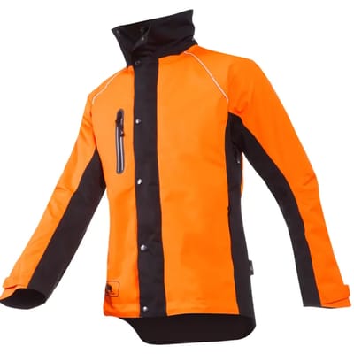 SIP Protection Keiu Regenjas, EN 343 - Fluo Oranje/Zwart - S