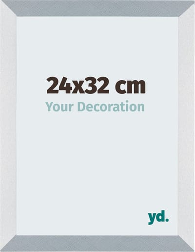 Your Decoration - Fotolijst 24x32 cm - MDF - Aluminium Geborsteld - Mura