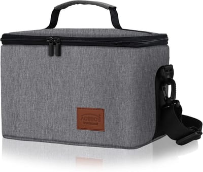 SnelShoppen - Geïsoleerde Lunchtas 10L - Lekvrije Koeltas voor Volwassenen en Kinderen - Thermische Lunchbox met Schouderriem - Ideaal voor Werk, Scho