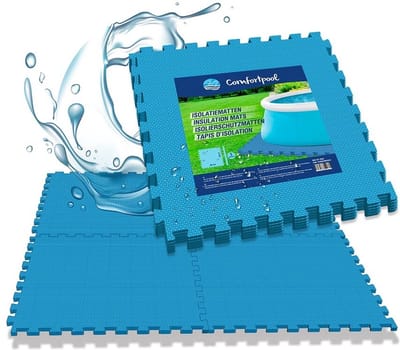 Foam Tegels – Extra Dikke 1,4 cm Puzzeltegels | Voordeelpakket 10 stuks – 60x60 cm | Voor Zwembad, Jacuzzi, Speelmat, Tuin & Fitness | Isolerend & Comfortabel