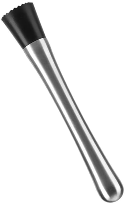 Dailygoods- Cocktailstamper Roestvrij Staal - Barmaatje - Strainer - Cocktailstampers - Mudder - Ergonomisch Ontwerp - Muddler
