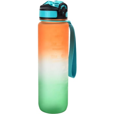 Waterfles 1000ML Oranje Mat Draagbare Waterkan voor Sport Buitenactiviteiten orange