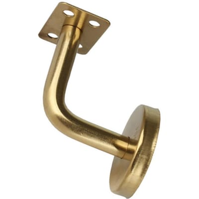 1 stuks Gouden Leuning Leuningsteun RVS Trapleuning Beugel Balustrade Wandmontage Meubelbeslag Accessoires