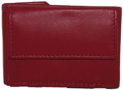 Leren stappertje horizontaal / mini portemonneetje / klein beursje in rood, paars, roze, groen, navy, blauw, zwart leer 132