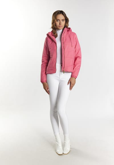 Faina licht gewatteerd jack Dames roze