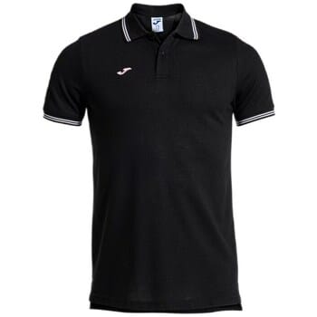 Joma Confort Classic Korte Mouw Poloshirt Zwart M Man