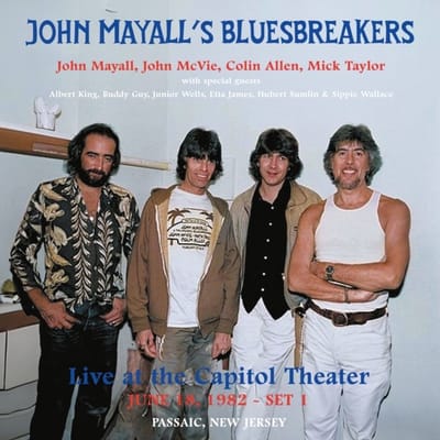John Mayall's Bluesbreakers - Live At The Capitol Theater, Passaic New Jersey (June 18, 1982) (2 LP) (coloured vinyl)