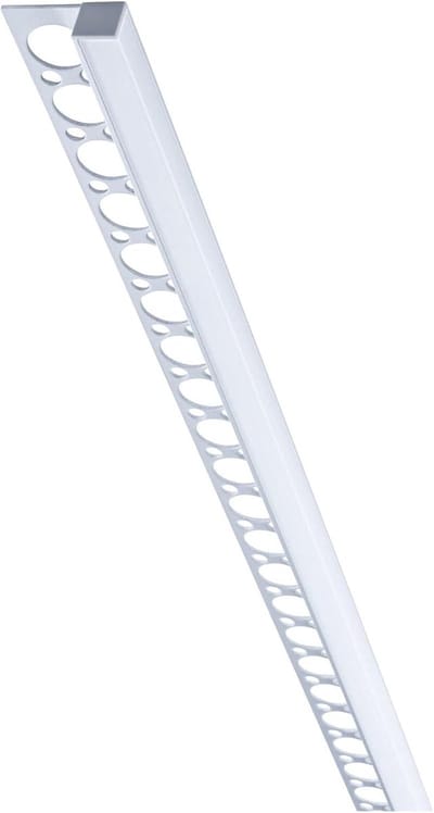 Paulmann 78411 LumiTiles LED-strip profielframe met diffuser IP44 1m geanodiseerd aluminium, satijn spatwaterdicht badkamerverlichting