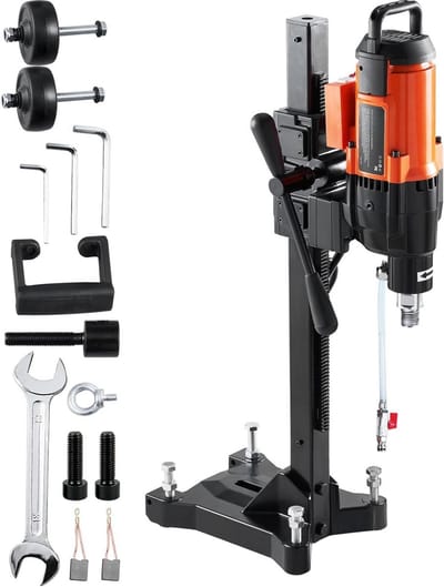 Boormachine - 3200W - Diamantkernboren - Nat en Droog - Diamantboor - Pijpboor - 750RPM - Veelzijdige Prestaties