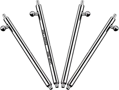 Cosensi - Quick Release Straps - Premium Stainless Steel - 18 mm - Horlogebandje - 1.8 mm Diameter - Geschikt voor Horloges en Armbanden