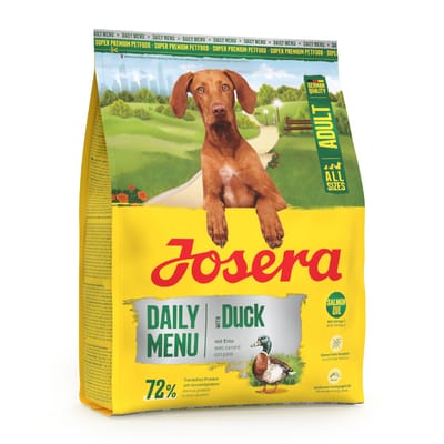 900g Josera Daily Menu Adult Eend droogvoer voor honden