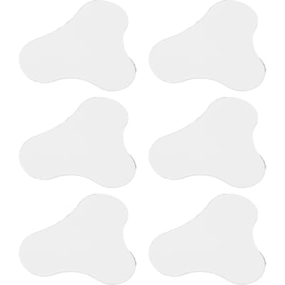 10pcs Neck Wrinkle Pads Hydrogel Neck Back Wrinkle Patch Locks in Skin Moisture and Lightens white