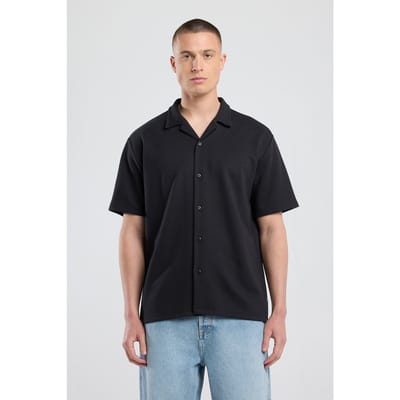 America Today Kondo Washed Black Size: XS | Casual Shirts Outlet | Heren | Zwart