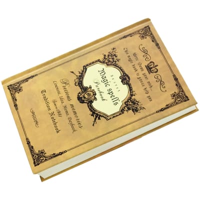 Notitieboek Retro Patroon 2,5 cm Dik Beige Binnenpagina's Papier 21,3x14,5x2,5cm Zakelijk Notitieboek voor beige