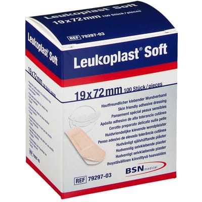 Leukoplast® Soft 19 mm x 72 100 Pleister