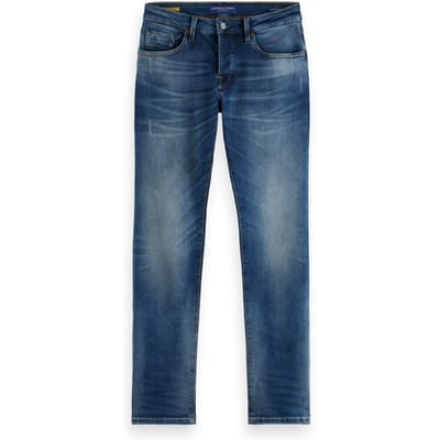 Scotch & Soda Essentials Ralston Slim Jeans — Cloud Of Smoke Cloud Of Smok Maat: W28L32 | Slim Jeans Outlet | Heren