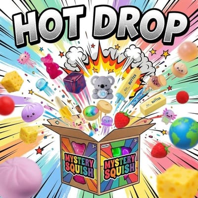 Wow 1Stuks Verrassing Squishy Blind Box Leuke Kaas Brood Kwallen Vormen Zacht Langzame Terugslag Stressverlichting Mysterie Speelgoed Feest Cadeau United States black