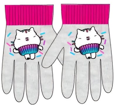 Gabby's Dollhouse Love Grey kinderhandschoenen
