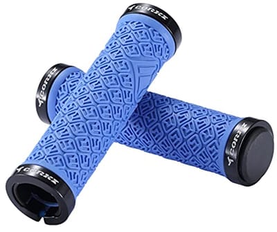 Antislip Fietsstuurgrepen met Aluminium Slot voor Mountainbike, Racefiets en BMX