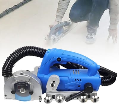 Elektrische Voegenreiniger - Tegel Reinigingsmachine - Professioneel Schoonmaken - Automatische Waterblazer - Regelbare Diepte