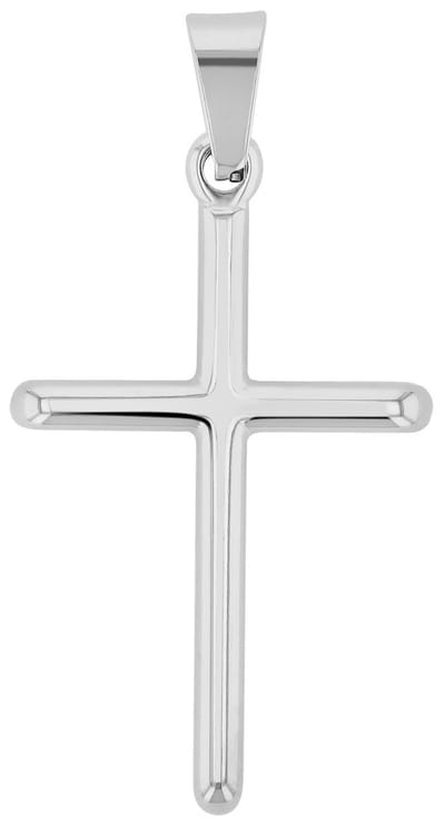 AKZENT Akzent Unisex hanger "Mara" Edelstahl - Eenvoudig & elegant - Kruis