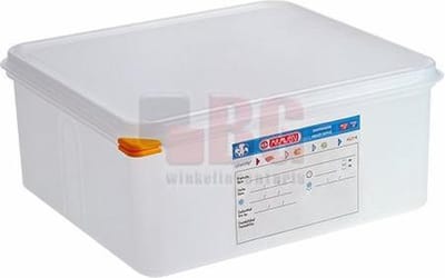 Vershouddoos Herm. Gn2-3 19l H20cm Polypropyleen