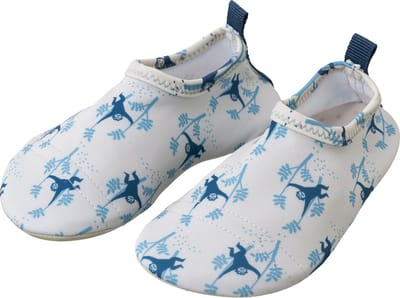 Fresk Zwemschoenen 19/20 -UV 50-bescherming – Antislip Strandschoenen – Quick Dry – Waterschoenen voor Kinderen – Elastische Pasvorm Jongens - Creme - Monkey