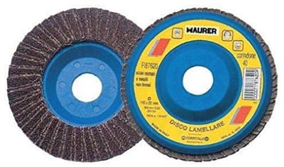 Waaierschijf Ø 115 mm korrel 80 voor metaal en hout