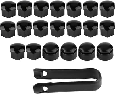 Set van 20 Antidiefstal Doppen voor Auto Wielen 17 mm - Bescherming voor Velgen en Schroeven